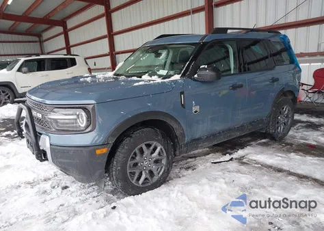 2025 Ford Bronco Sport Big Bend from USA, damaged, VIN 3FMCR9BN7SRE19977